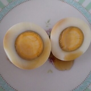 ゆで卵で簡単！味付け卵(^^)お弁当にもぴったり！